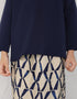 KIDS BAJU KURUNG KEDAH SAMARA (NAVY BLUE)